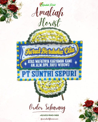 Papan Bunga Duka di Gunungtoar