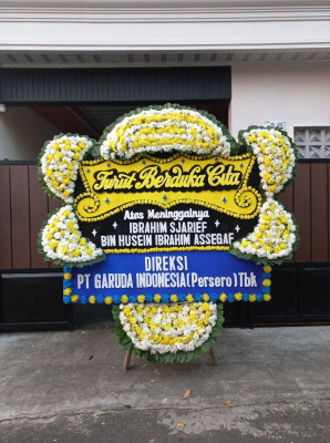 Papan Bunga Duka di Gunungtoar